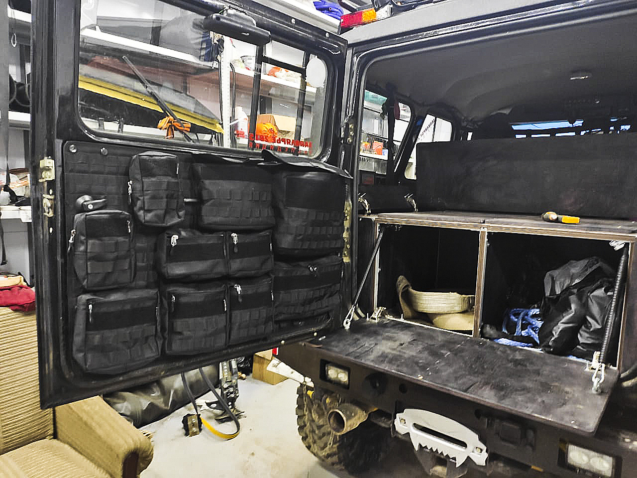 Багажник экспедиционный УАЗ Hunter/3151/469 разборный под большой люк